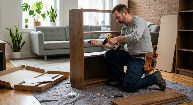 Bookcase Assembly in Olathe, KS