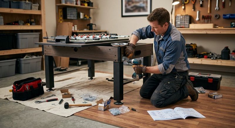 Conference Table Assembly in Denver County, CO
