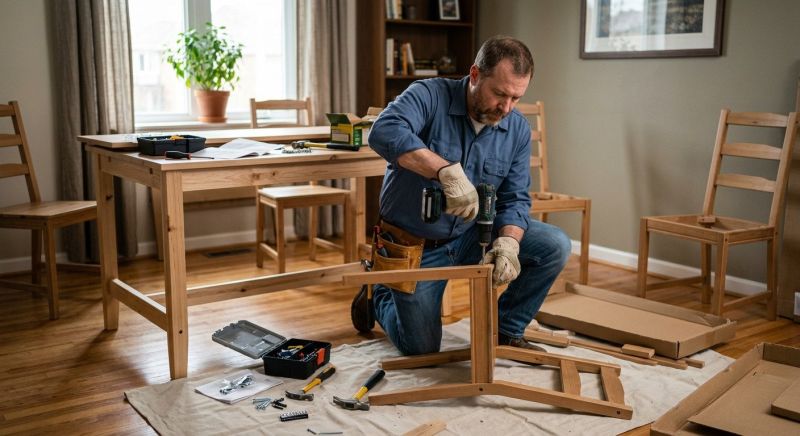 Conference Table Assembly in Overland Park, KS